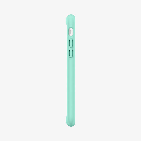 042CS20924 - iPhone SE Ultra Hybrid case in rose crystal showing the back
